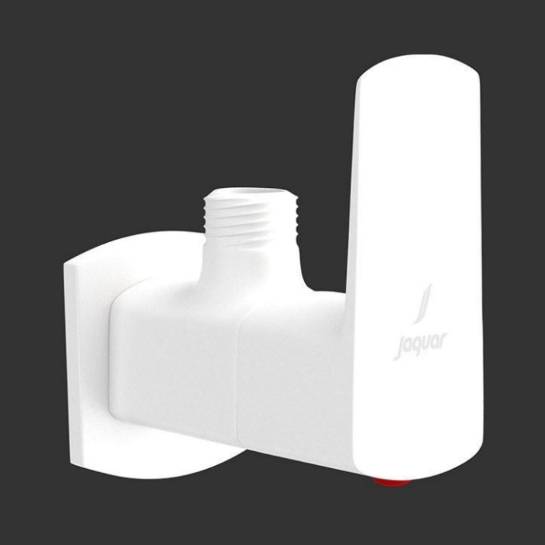 Jaquar Basin Area Angle Valve Kubix Prime KUP-WHM-35053PM - White Matt