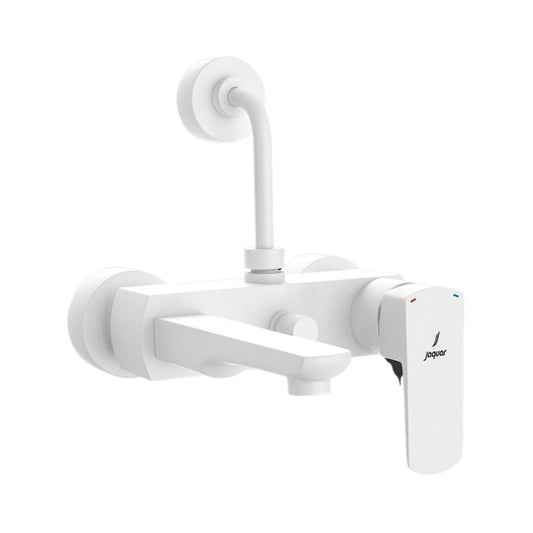 Jaquar 2 Way Wall Mixer Kubix Prime KUP-WHM-35117PM Normal Flow - White Matt Finish