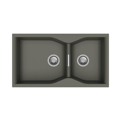 Carysil Quartz Sink Largo LARGO 3620 ( 36 x 20 inches )  -  Concrete