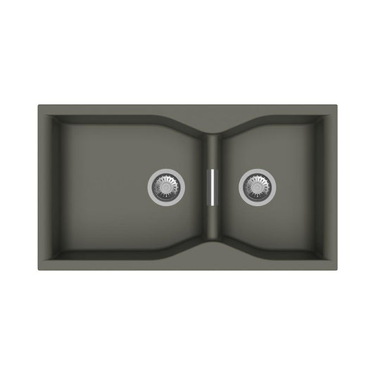 Carysil Quartz Sink Largo LARGO 3620 ( 36 x 20 inches )  -  Concrete