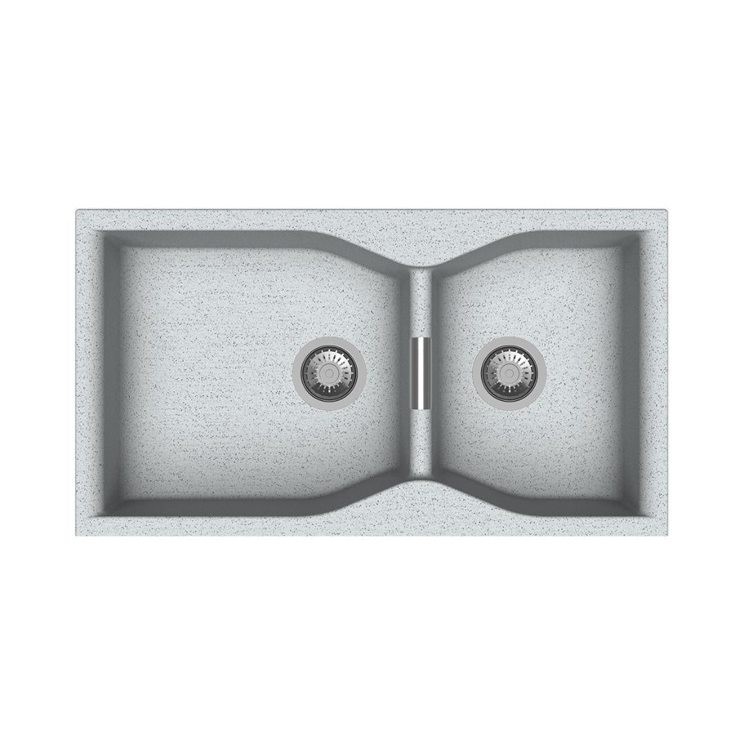 Carysil Quartz Sink Largo LARGO 3620 ( 36 x 20 inches )  -  Crater