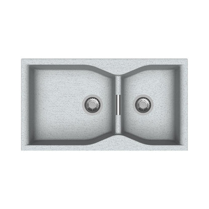 Carysil Quartz Sink Largo LARGO 3620 ( 36 x 20 inches )  -  Crater