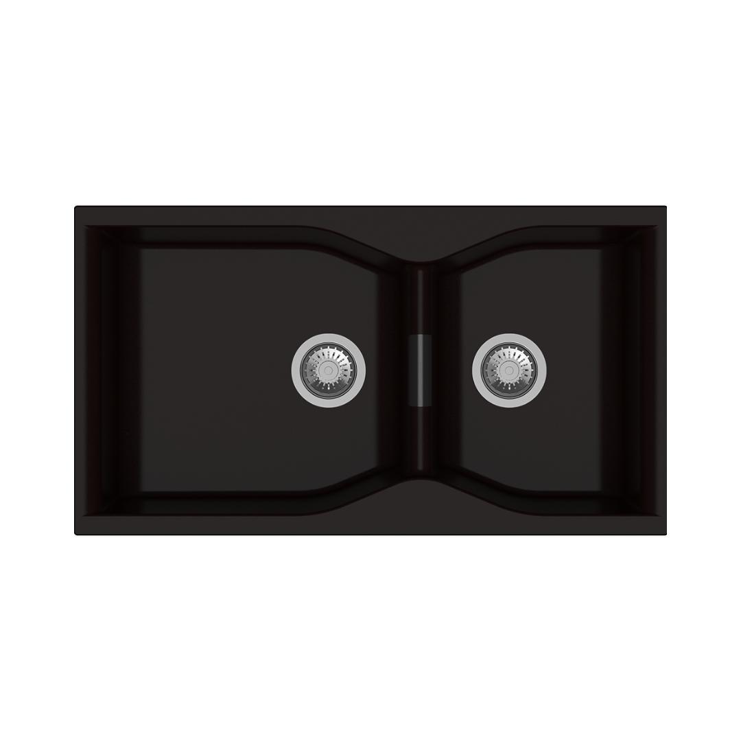 Carysil Quartz Sink Largo LARGO 3620 ( 36 x 20 inches )  -  Espresso