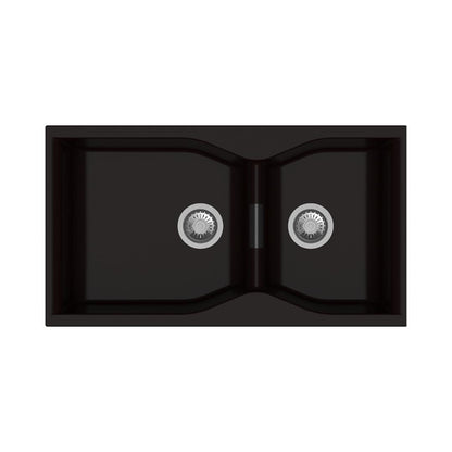 Carysil Quartz Sink Largo LARGO 3620 ( 36 x 20 inches )  -  Espresso
