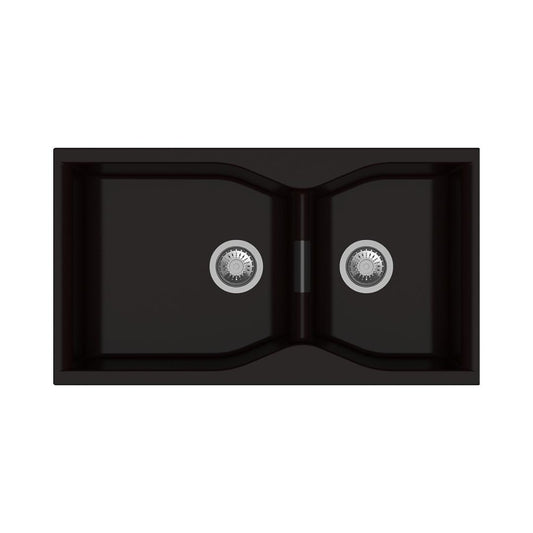 Carysil Quartz Sink Largo LARGO 3620 ( 36 x 20 inches )  -  Espresso