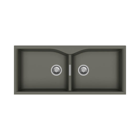 Carysil Quartz Sink Largo Largo 4520 ( 45 x 20 inches )  -  Concrete