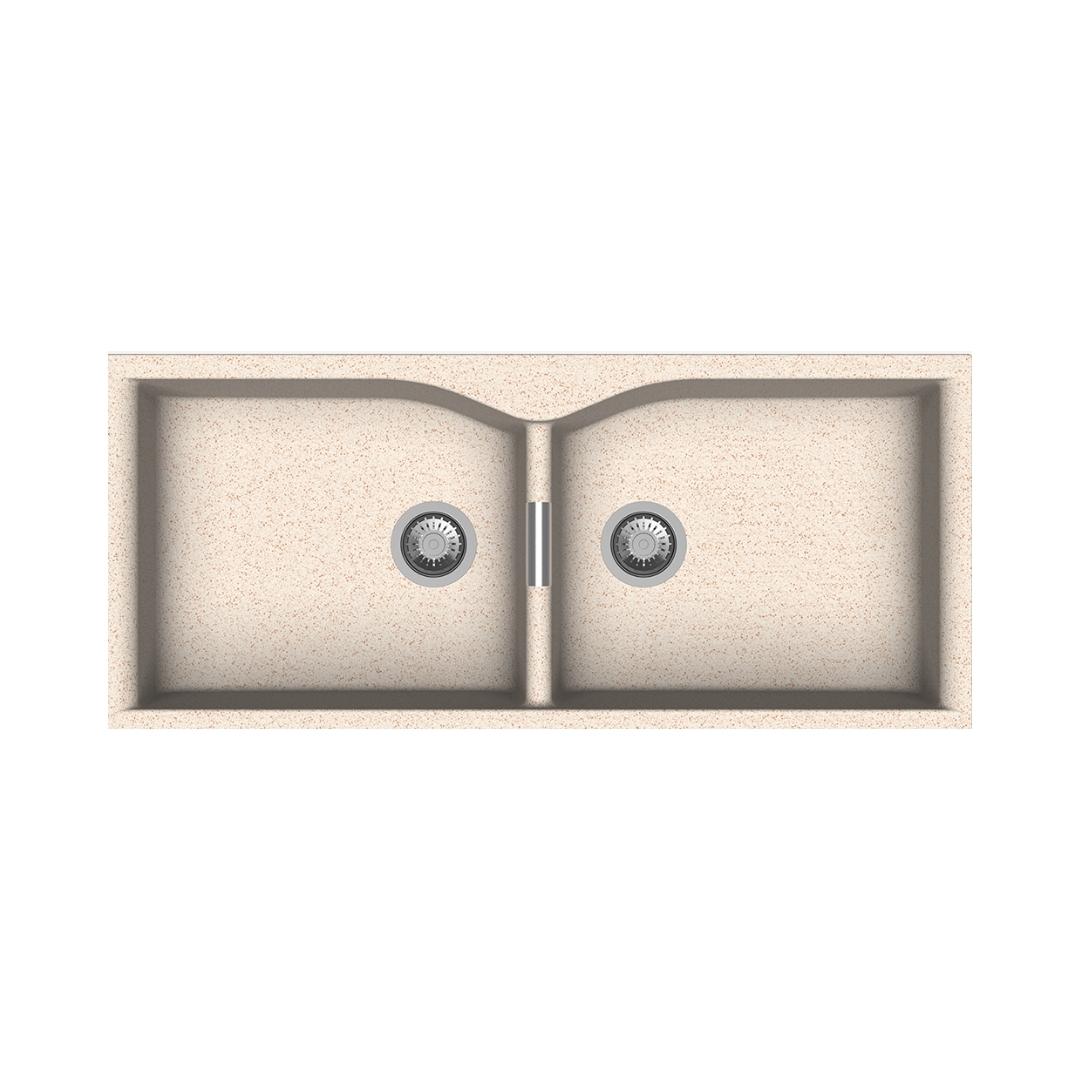 Carysil Quartz Sink Largo Largo 4520 ( 45 x 20 inches )  -  Cornflakes