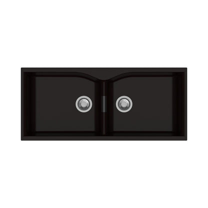 Carysil Quartz Sink Largo Largo 4520 ( 45 x 20 inches )  -  Espresso