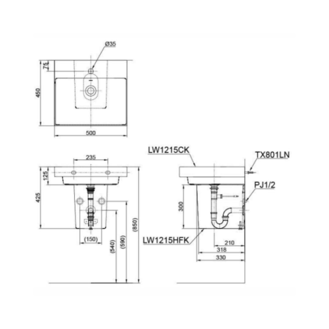 LW1215CKA#XW+LW1215HFKA#XW