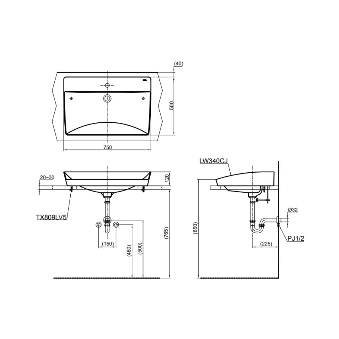 LW340CJW-F#W