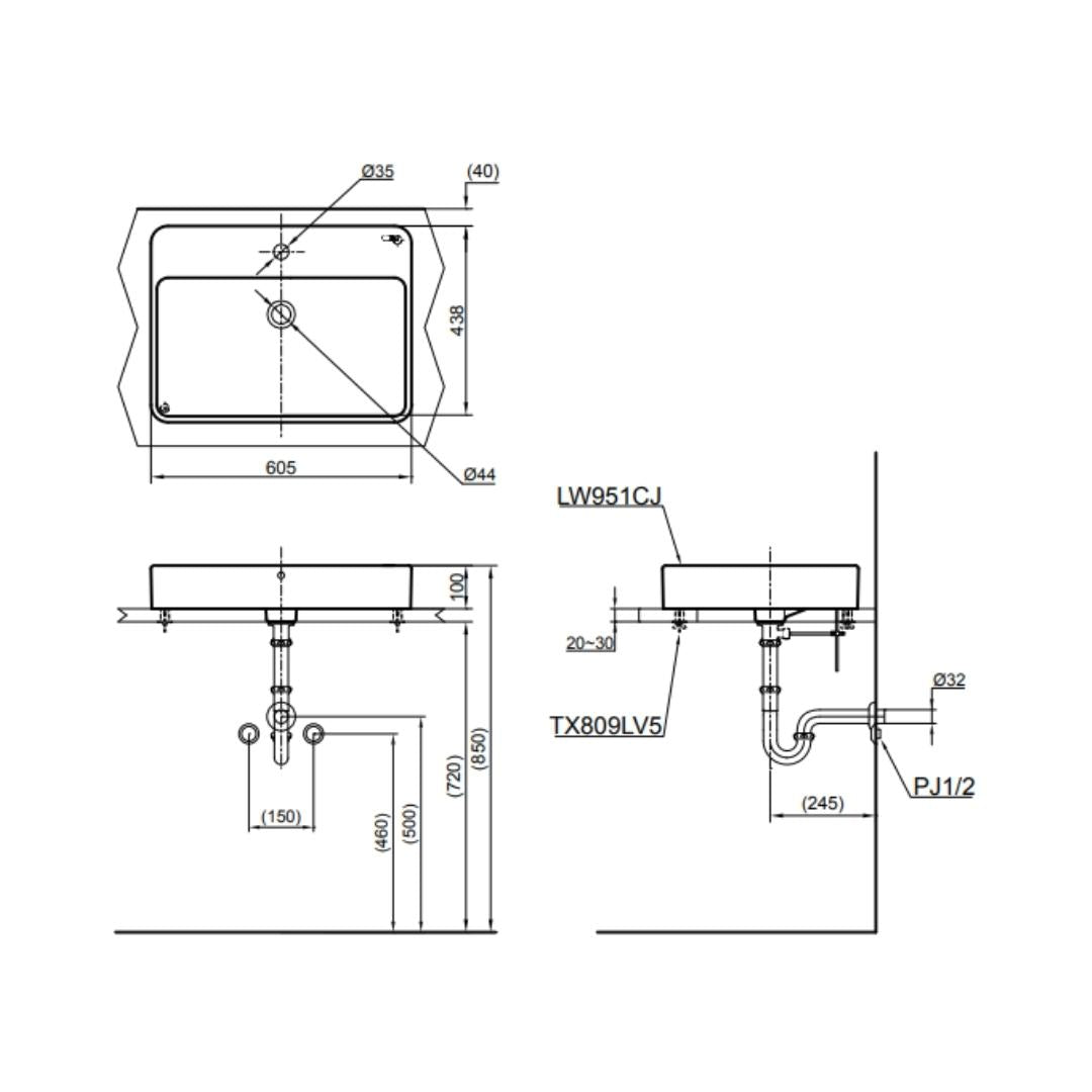 LW951CJW-F#W