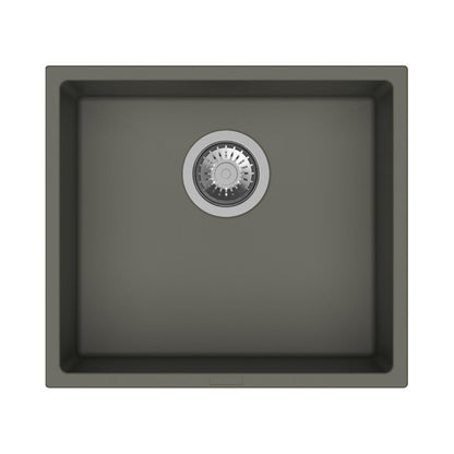 Carysil Quartz Sink Single Bowl SINGLE BOWL MAGIC SALSA ( 18 x 16 inches )  -  Concrete