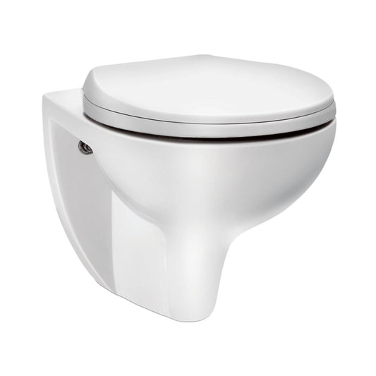 Hindware Wall Mounted White Closet WC Mario 20082 WHITE with P-Trap
