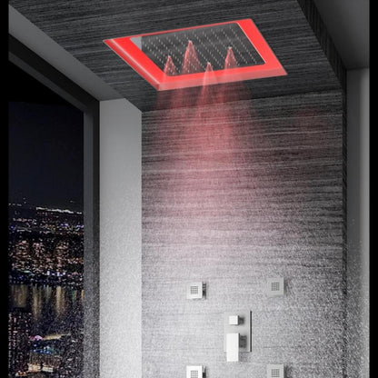Colston Multi Flow Overhead Shower MERRY DX 3D - Chrome