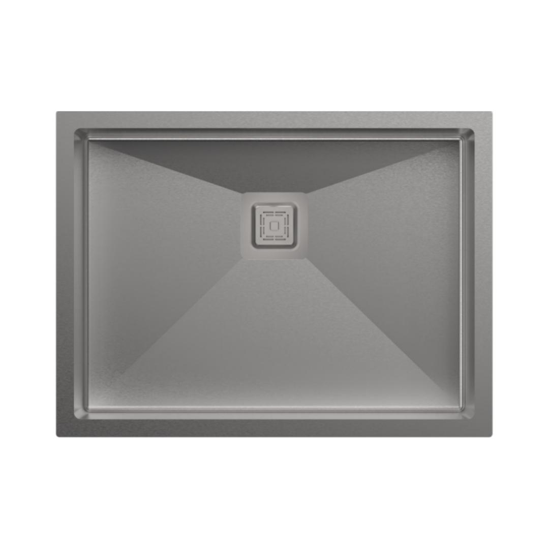 Carysil Stainless Steel Sink Micro Radius R 10 MICRO RADIUS R 10 SINGLE BOWL 17 X 17 X 8 ( 17 x 17 inches ) - Matt
