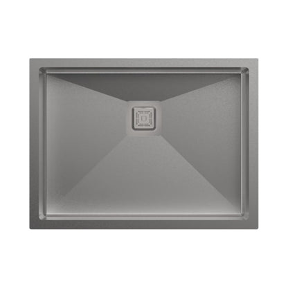 Carysil Stainless Steel Sink Micro Radius R 10 MICRO RADIUS R 10 SINGLE BOWL 21 X 18 X 8 ( 21 x 17 inches ) - Matt