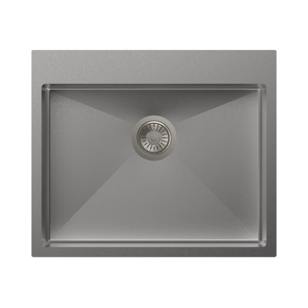 Carysil Stainless Steel Sink Micro Radius Waltz MICRO RADIUS WALTZ 31 X 20 X 8 ( 31 x 20 inches ) - Matt