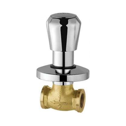 Essco Basin Area Stop Valve Marvel MQT-CHR-514FKN - Chrome