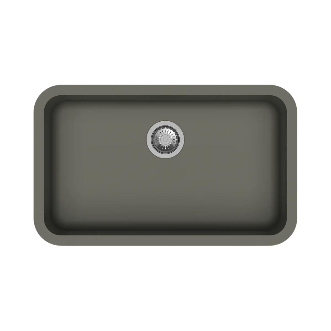 Carysil Quartz Sink Jumbo Bowl JUMBO BOWL N100 ( 31 x 19 inches )  -  Concrete