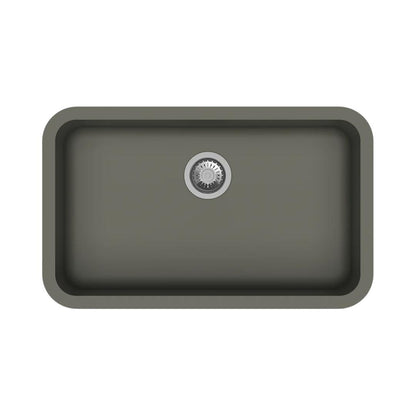 Carysil Quartz Sink Jumbo Bowl JUMBO BOWL N100 ( 31 x 19 inches )  -  Concrete