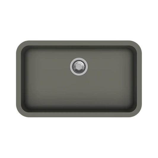 Carysil Quartz Sink Jumbo Bowl JUMBO BOWL N100 ( 31 x 19 inches )  -  Concrete