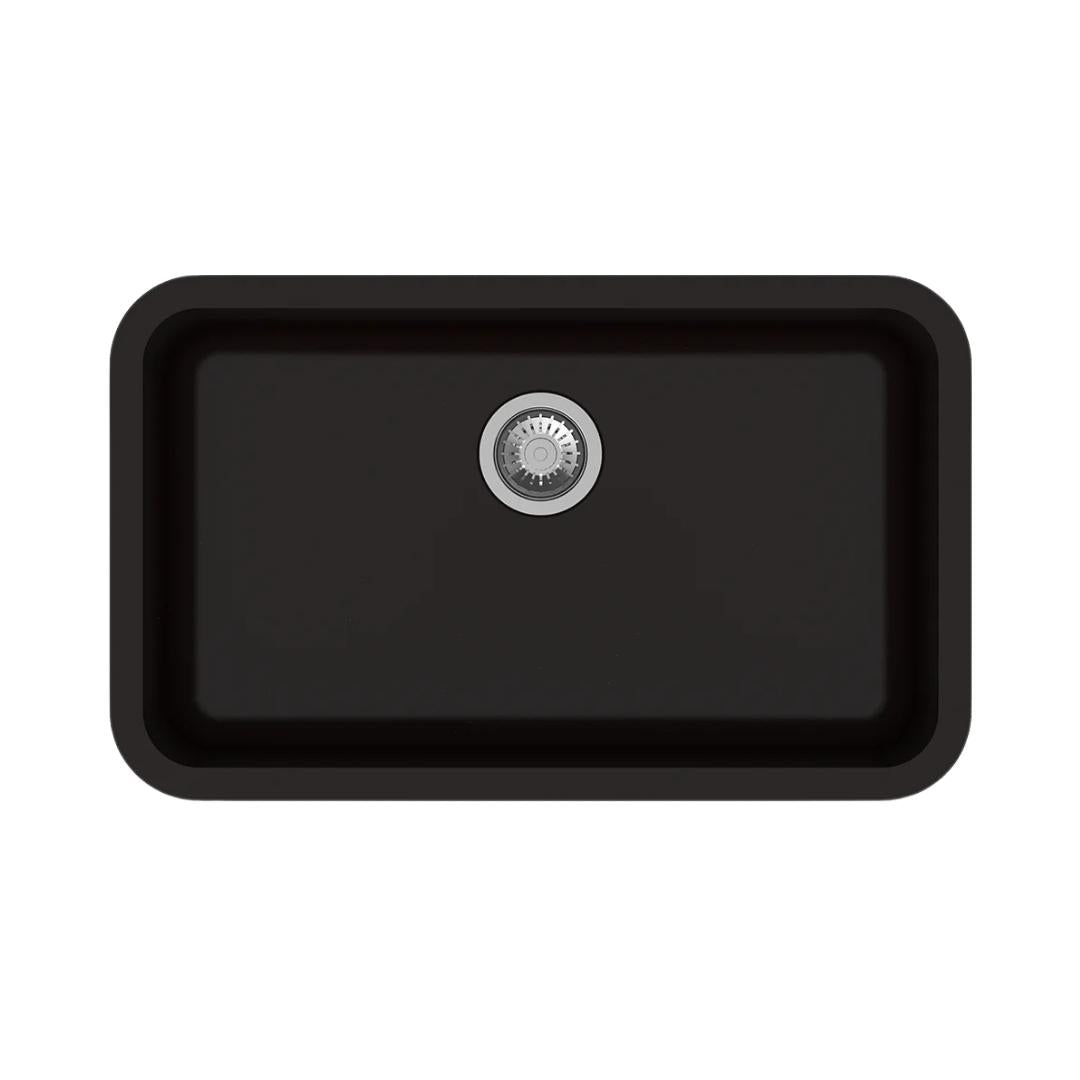 Carysil Quartz Sink Jumbo Bowl JUMBO BOWL N100 ( 31 x 19 inches )  -  Espresso