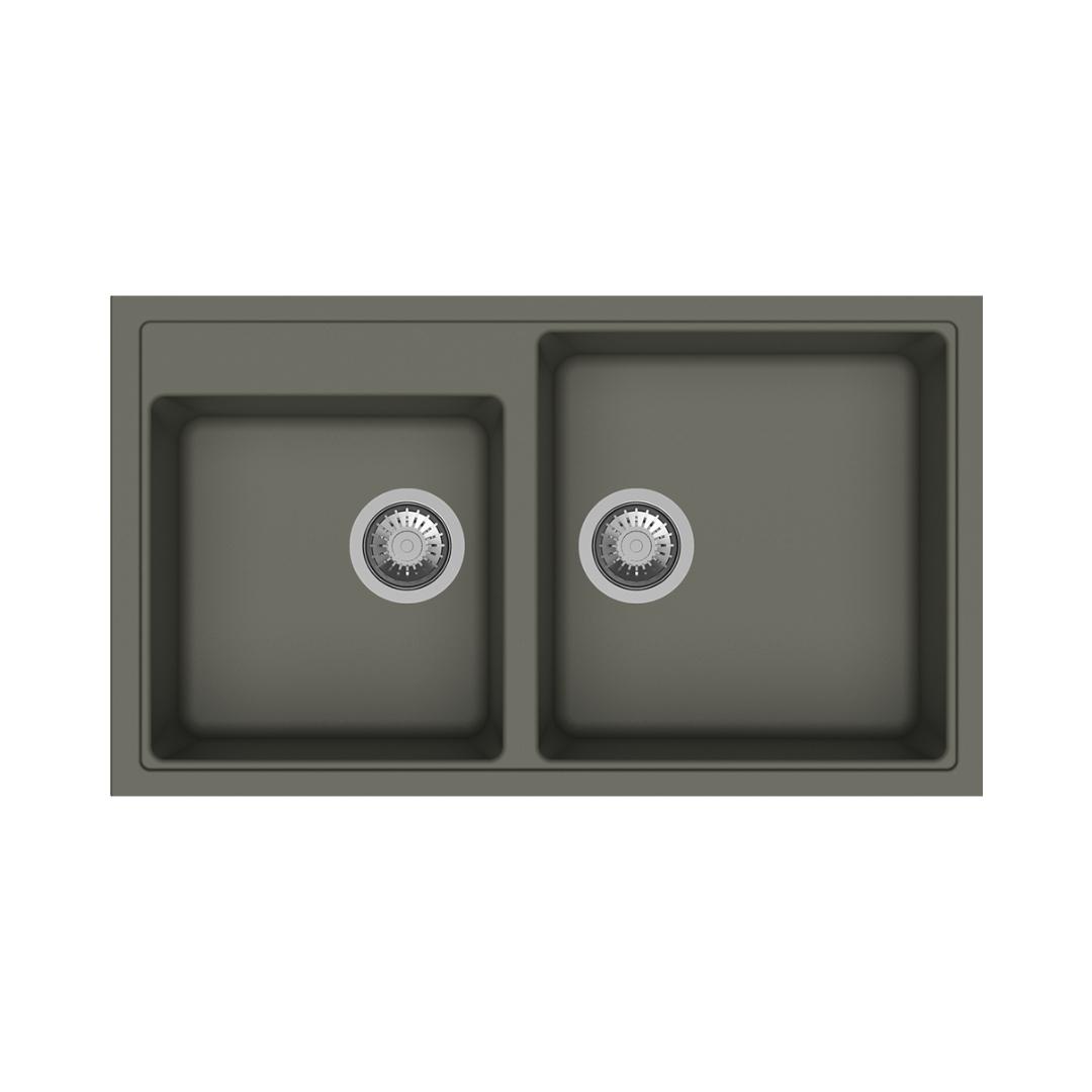 Carysil Quartz Sink Vivaldi VIVALDI N 200 ( 34 x 20 inches )  -  Concrete