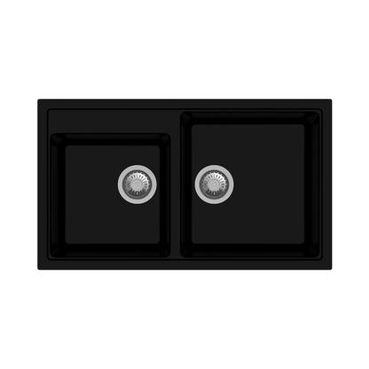 Carysil Quartz Sink Vivaldi VIVALDI N 200 ( 34 x 20 inches )  -  Nera
