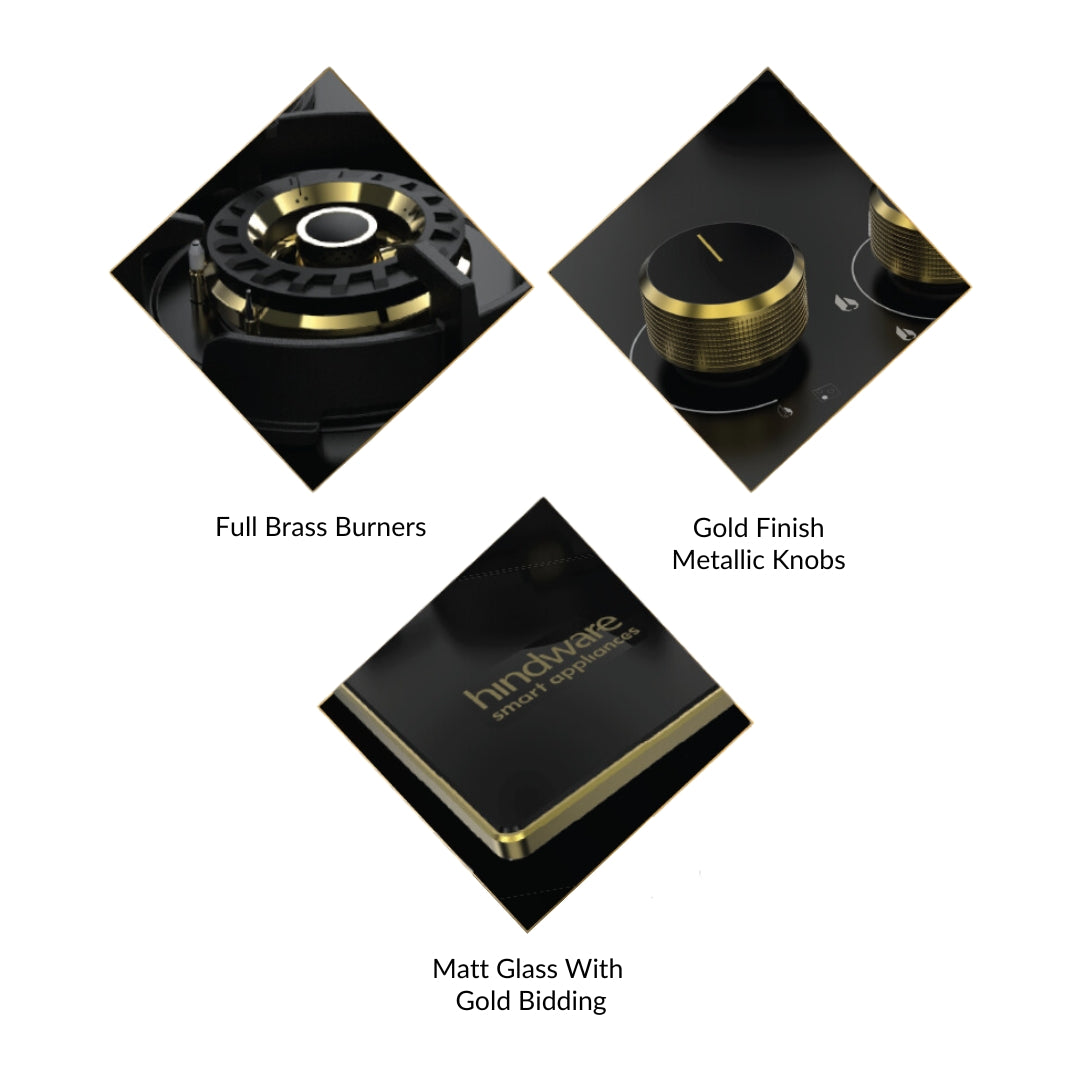 Hindware 78 cm 4 Burner Hob Ivana IVANA 4B 78 CM