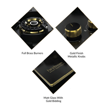 Hindware 78 cm 4 Burner Hob Ivana IVANA 4B 78 CM