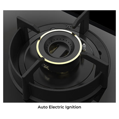 Hafele 60 cm 4 Burner Hob Altius Series ALTIUS FS 460 + Hafele 2 Zones Induction Hob NERO 30