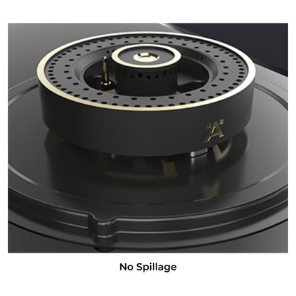 Hafele 60 cm 4 Burner Hob Altius Series ALTIUS FS 460 + Hafele 2 Zones Induction Hob NERO 30