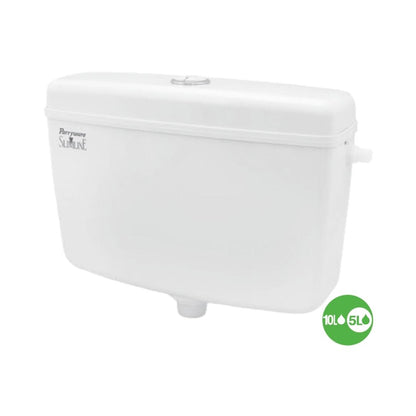 Parryware Economy External Wall Mounted Cistern Without Frame E8109 - White