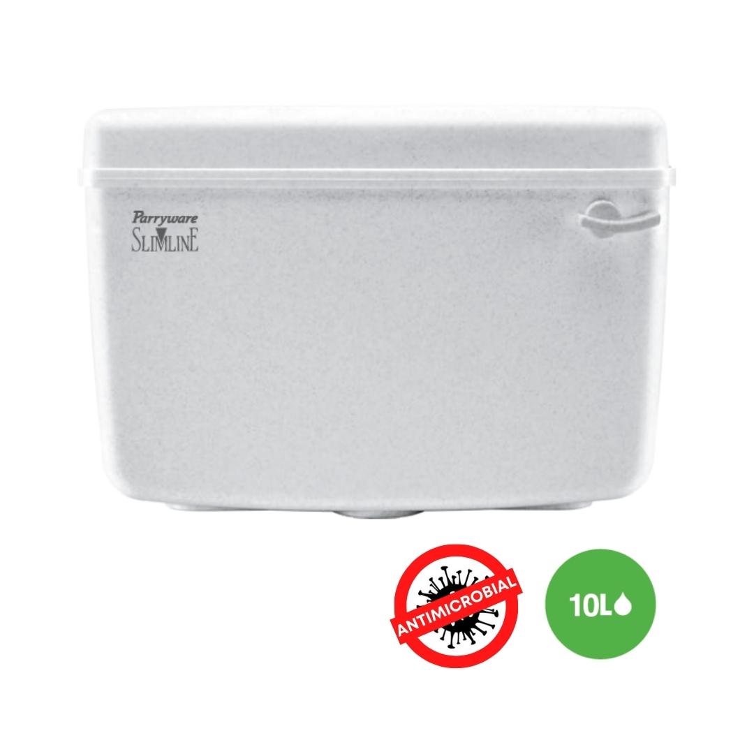 Parryware Sparkle External Wall Mounted Cistern Without Frame E8388 - White