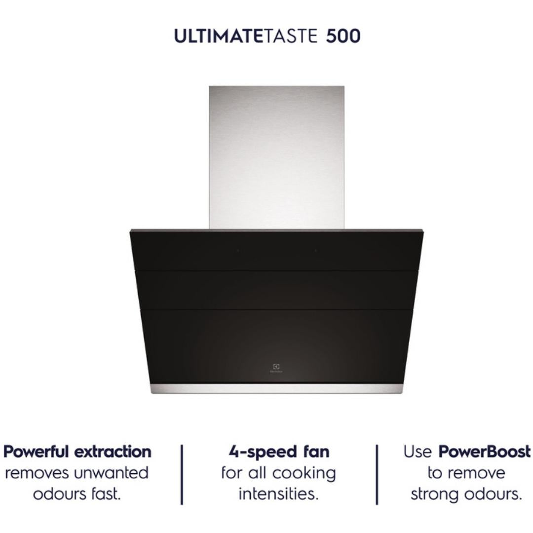 Electrolux 90 cm Wall Mounted Chimney UltimateTaste 500 Series ECS9610K