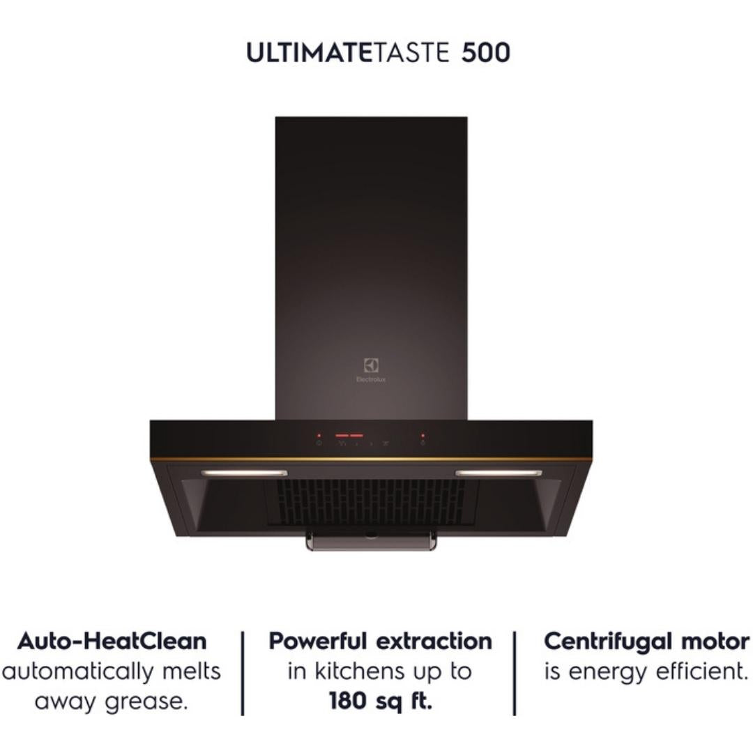Electrolux 60 cm Wall Mounted Chimney UltimateTaste 500 Series ECT6281G