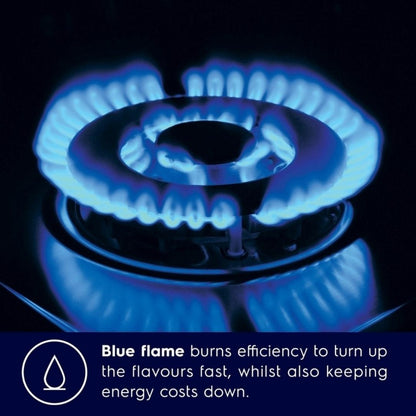 Electrolux 60 cm Wall Mounted Chimney UltimateTaste 700 Series ECS6932KB + Electrolux 60 cm 3 Burner Hob UltimateTaste 300 EHG6330BC