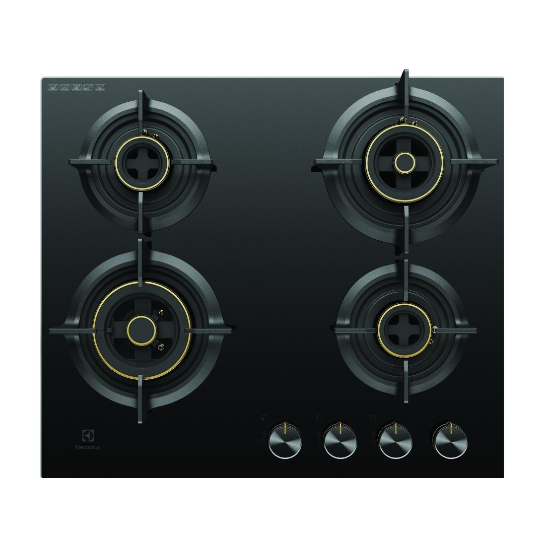 Electrolux Built In Oven UltimateTaste 300 KOH3H00BK + Electrolux Built-In Convection Microwave UltimateTaste 700 EMSB25XC + Electrolux 60 cm Wall Mounted Chimney UltimateTaste 700 Series ECT6841KB + Electrolux 60 cm 4 Burner Hob UltimateTaste 300 EHG6430BC