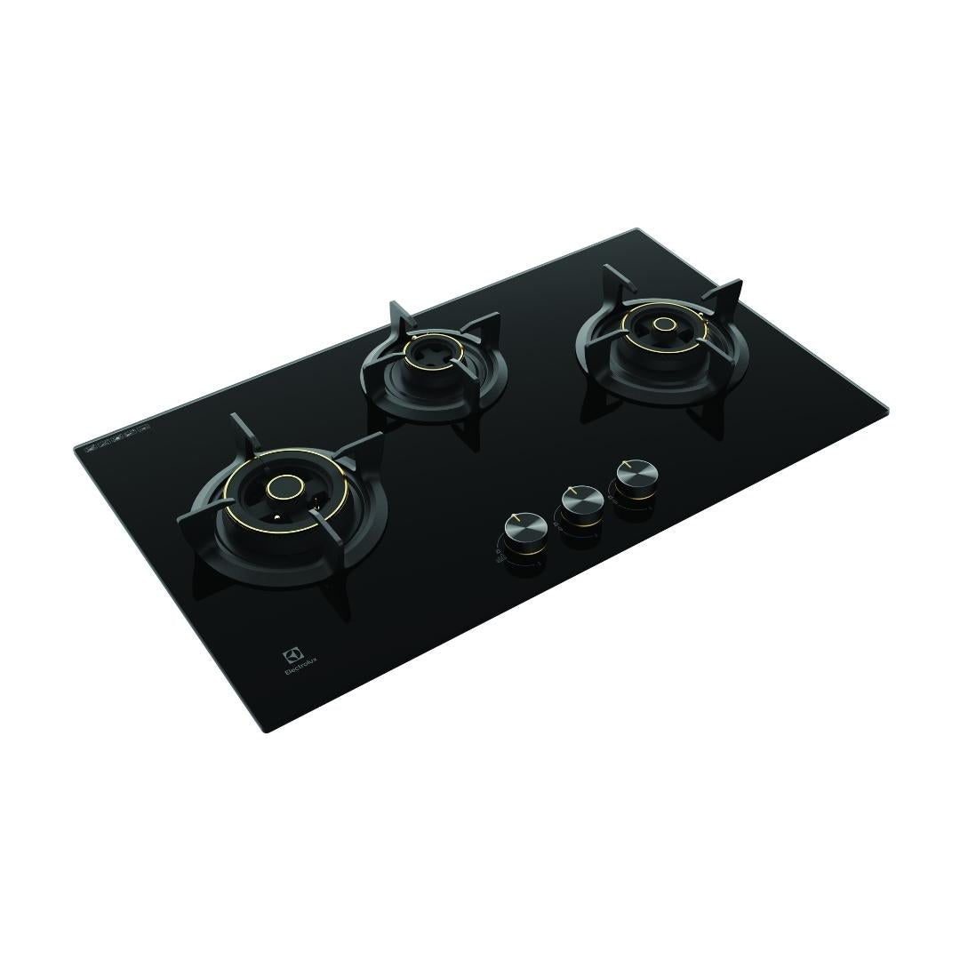 Electrolux 78 cm 3 Burner Hob UltimateTaste 300 EHG7330BC Electrolux 78 cm 3 Burner Hob UltimateTaste 300 EHG7330BC