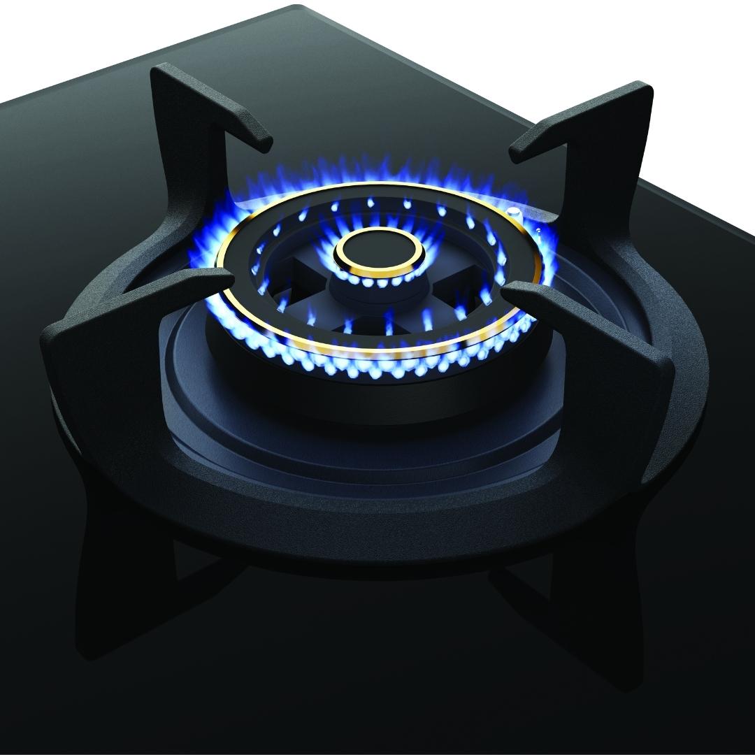 Electrolux 90 cm Wall Mounted Chimney UltimateTaste 700 Series ECC9841GB + Electrolux 78 cm 3 Burner Hob UltimateTaste 300 EHG7330BC
