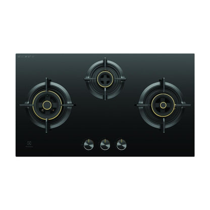Electrolux 90 cm Wall Mounted Chimney UltimateTaste 700 Series ECS9931GB + Electrolux 78 cm 3 Burner Hob UltimateTaste 300 EHG7330BC