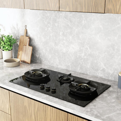 Electrolux 90 cm Wall Mounted Chimney UltimateTaste 700 Series ECC9841GB + Electrolux 90 cm 3 Burner Hob UltimateTaste 700 EHG9351BC