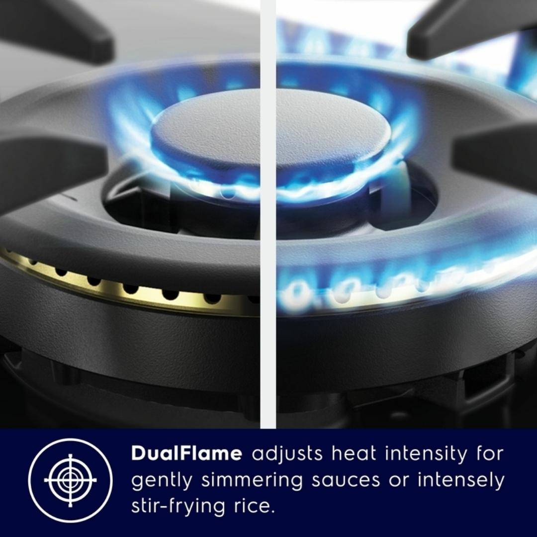 Electrolux Built In Oven with Steam Assist KOCBP21XA + Electrolux Built-In Convection Microwave EMSB25XC + Electrolux 90 cm Wall Mounted Chimney ECS9932KB + Electrolux 90 cm 4 Burner Hob UltimateTaste 300 EHG9430BCI