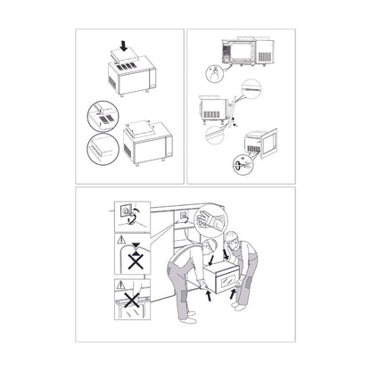 Electrolux Built In Oven With Air Fryer UltimateTaste 500 KOIGH00KA2 + Electrolux Built-In Microwave UltimateTaste 500 EMSB25XG