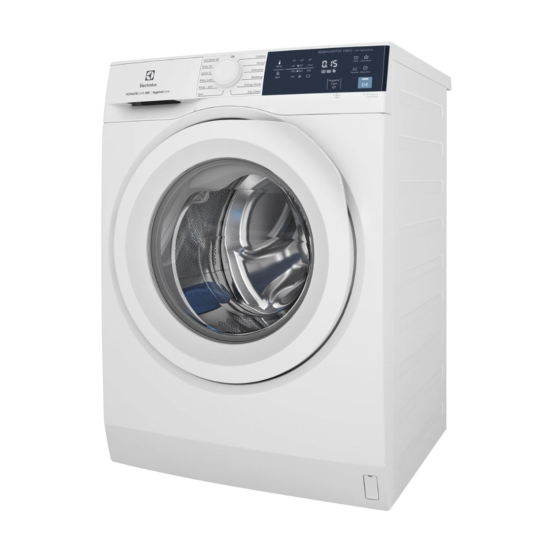 Electrolux Fully Automatic Front Loader 7.5 Kg Washing Machine UltimateCare 300 EWF7524D3WB