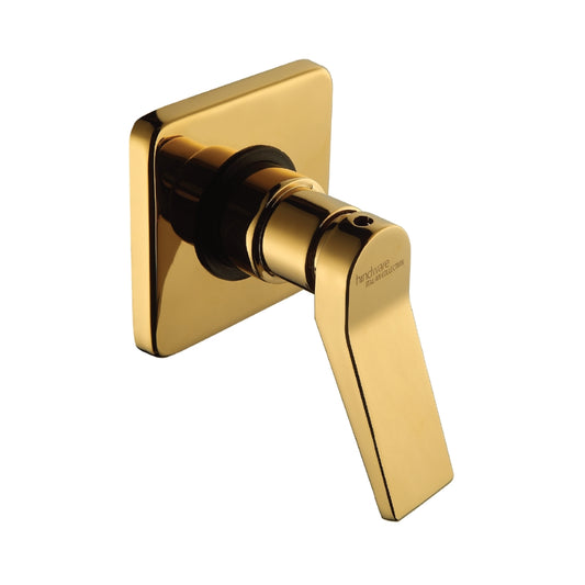Hindware Basin Area Stop Valve Edge Gold F410007PGD - Gold