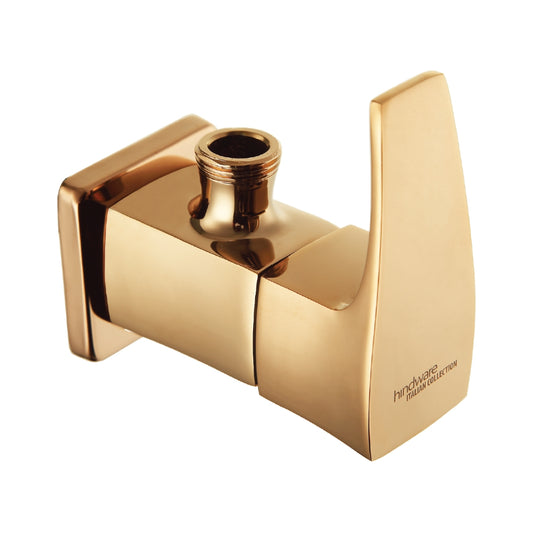 Hindware Basin Area Angle Valve Avior Rose Gold F520006RGD - Rose Gold