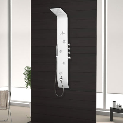 Jaquar Thermostatic 4 Way Shower Panel JPL-WHT-TMCURVENEO - White