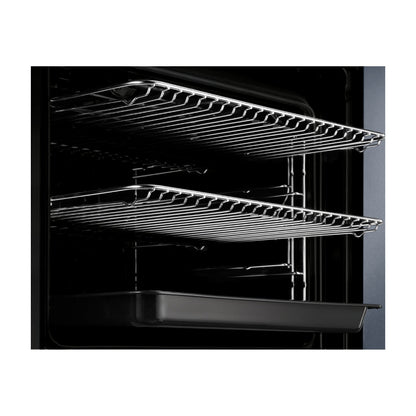 Electrolux Built In Oven with Steam Assist KOCBP21XA + Electrolux Built-In Convection Microwave EMSB25XC + Electrolux 90 cm Wall Mounted Chimney ECS9932KB + Electrolux 90 cm 4 Burner Hob UltimateTaste 300 EHG9430BCI