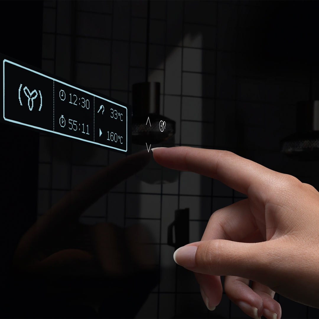 Electrolux Built In Oven with Steam Assist KOCBP21XA + Electrolux Built-In Convection Microwave with Air Fryer EMSB30XCF + Electrolux 90 cm Wall Mounted Chimney ECS9932KB + Electrolux 90 cm 4 Burner Hob UltimateTaste 300 EHG9430BCI